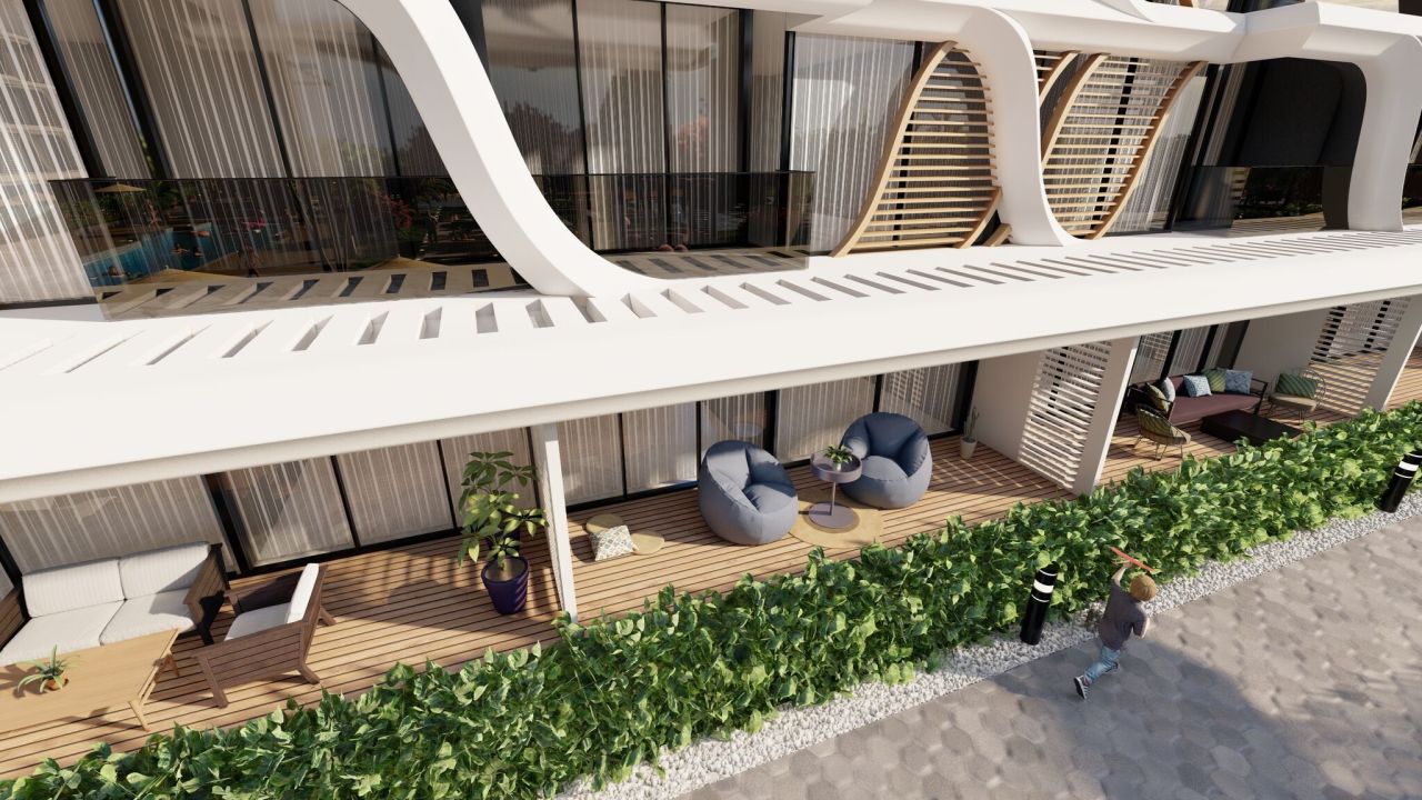 Квартира в Анталии, Турция, 52 м² - фото 14