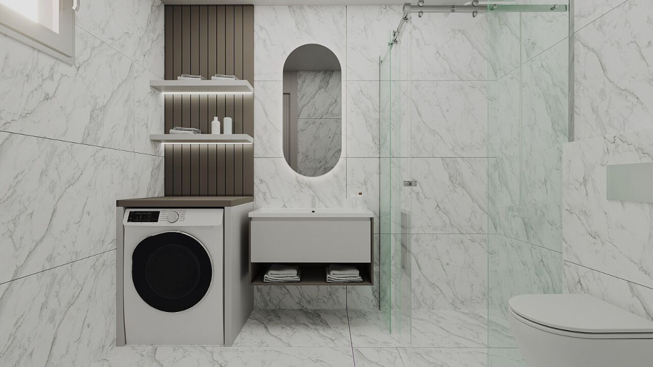 Квартира в Анталии, Турция, 55 м² - фото 16