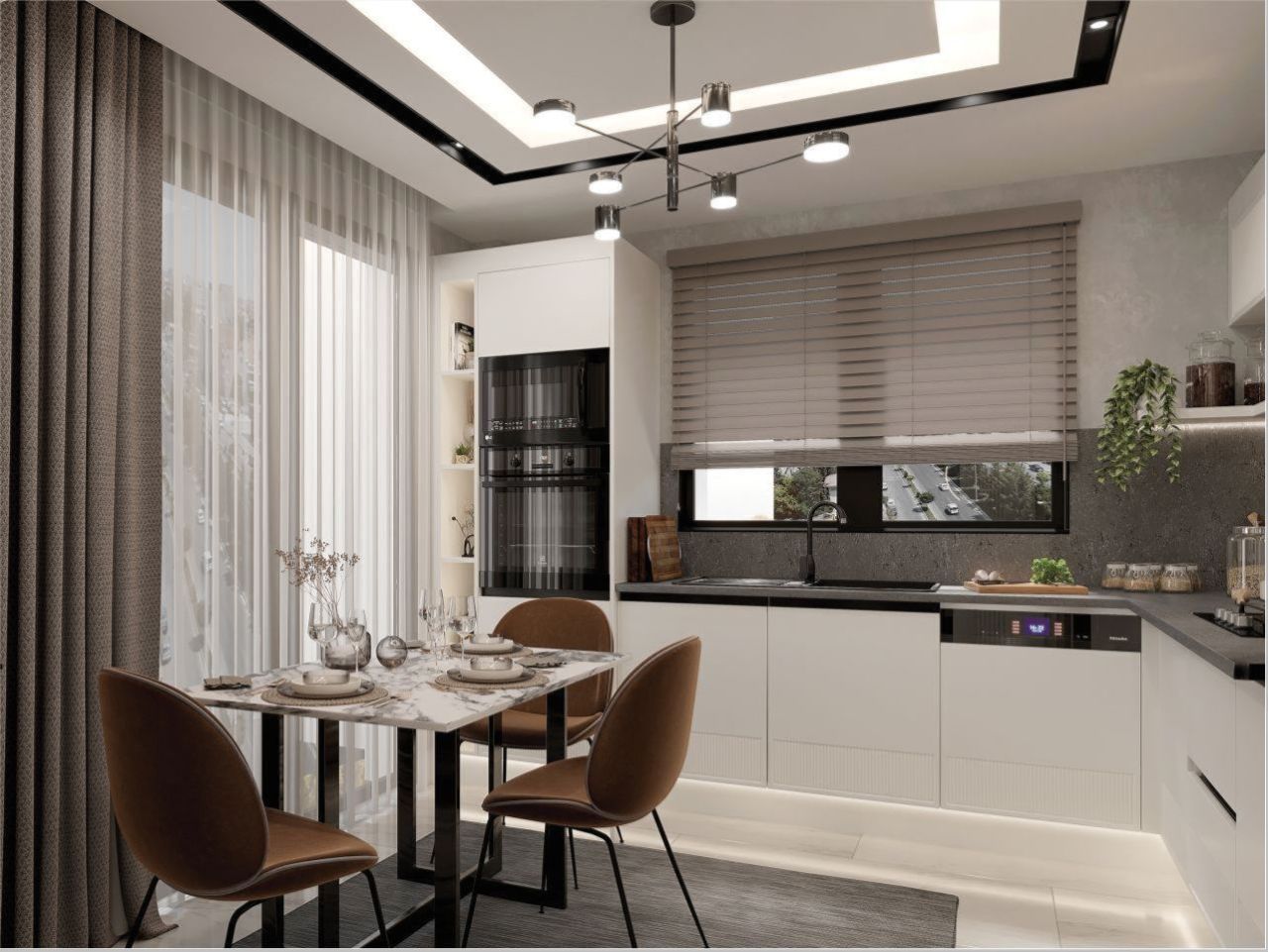 Квартира в Анталии, Турция, 70 м² - фото 17