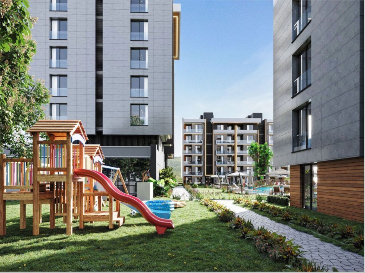 Квартира в Анталии, Турция, 58 м² - фото 17