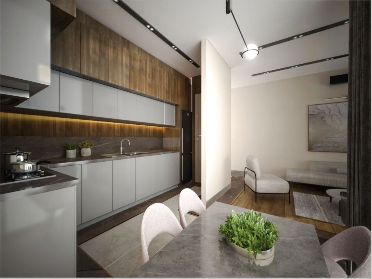 Квартира в Анталии, Турция, 57 м² - фото 17