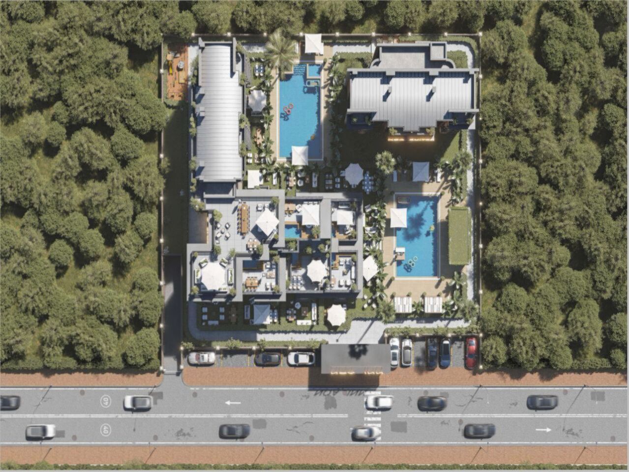 Квартира в Анталии, Турция, 45 м² - фото 17