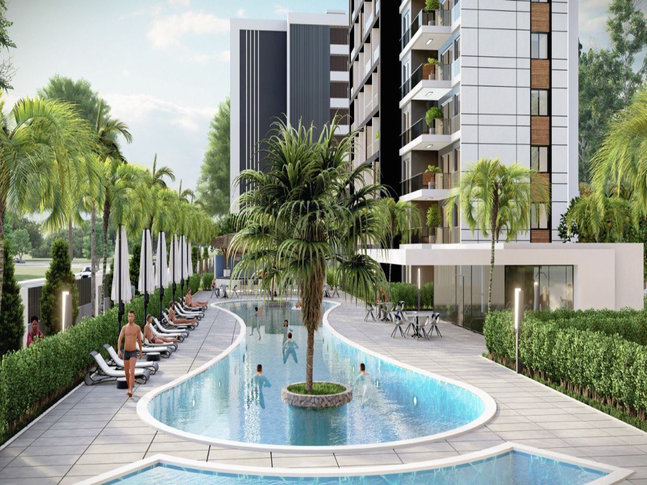 Квартира в Анталии, Турция, 47 м² - фото 18