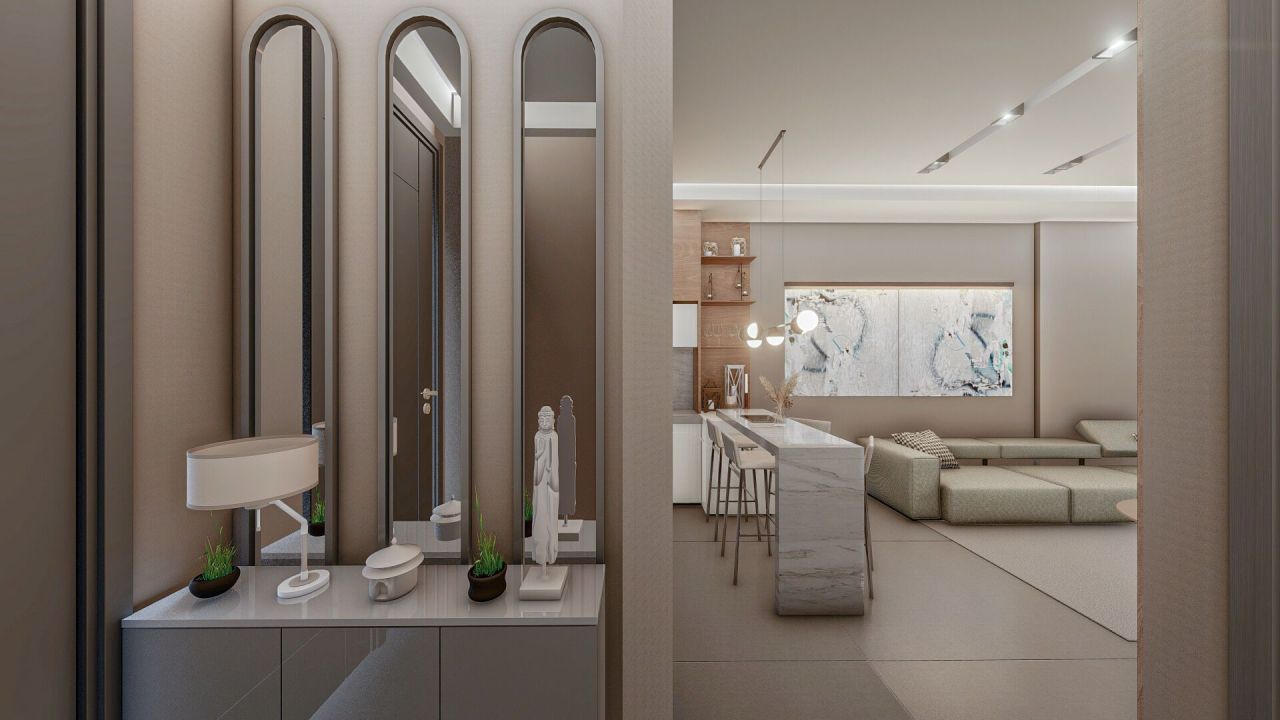 Квартира в Анталии, Турция, 52 м² - фото 18