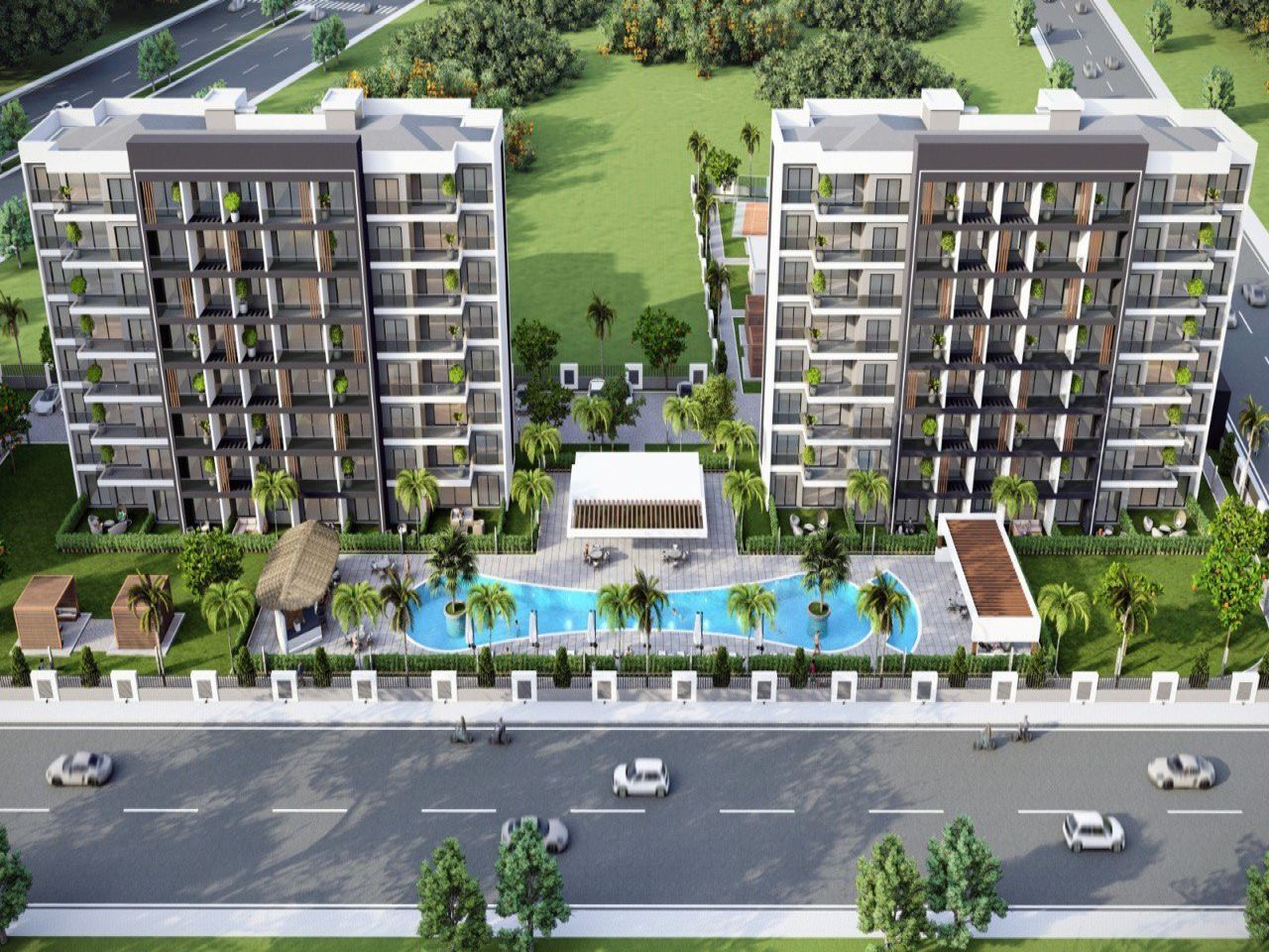 Квартира в Анталии, Турция, 47 м² - фото 19