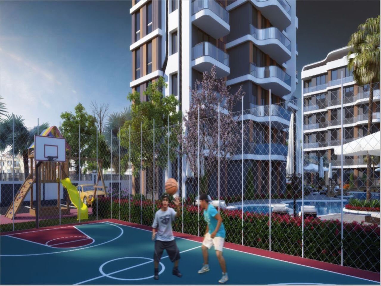 Квартира в Анталии, Турция, 72 м² - фото 19