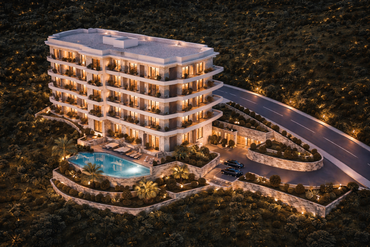 Апартаменты в Будве, Черногория, 52.57 м² - фото 1
