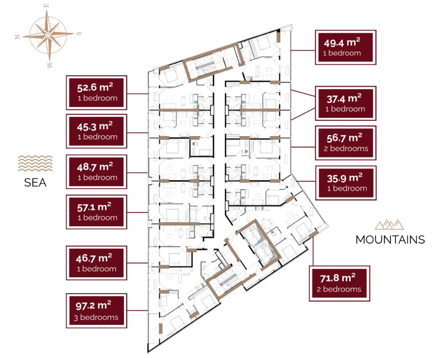 Квартира в Батуми, Грузия, 37.4 м² - фото 6