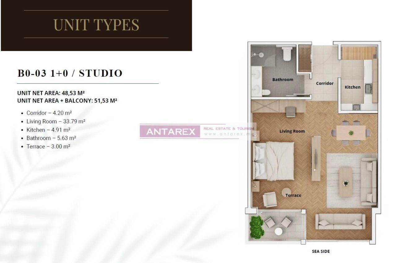 Апартаменты в Дженовичах, Черногория, 270 м² - фото 18