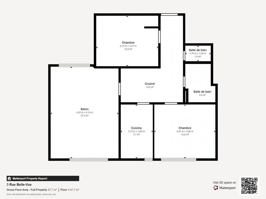 Квартира в Люксембурге, Люксембург, 84 м² - фото 2