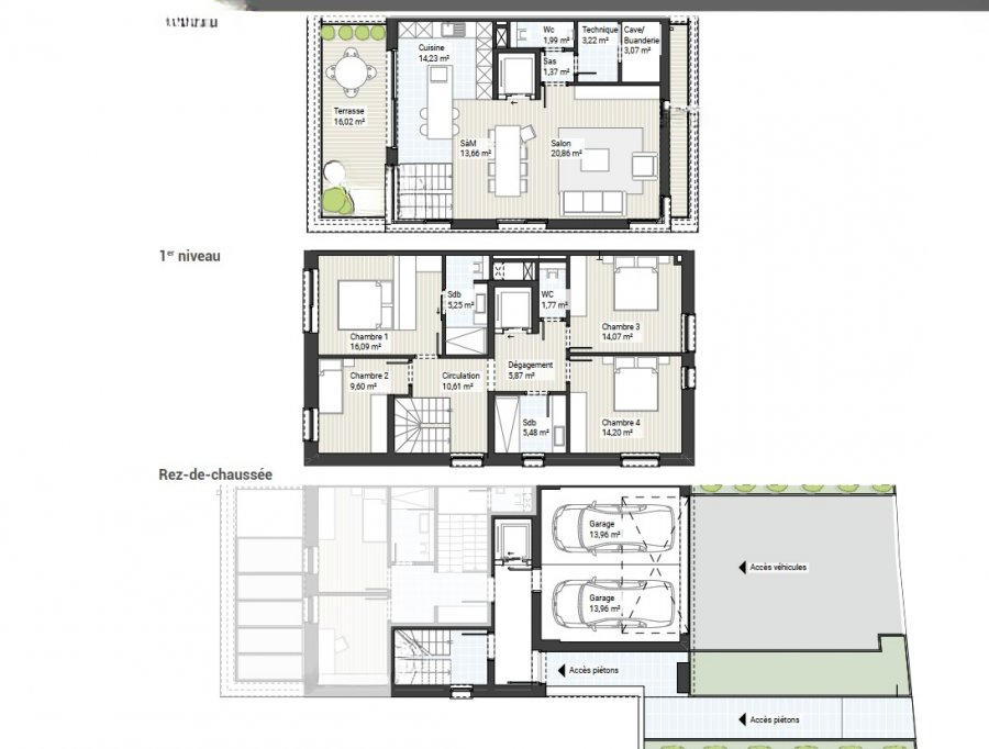 Квартира в Люксембурге, Люксембург, 146 м² - фото 5