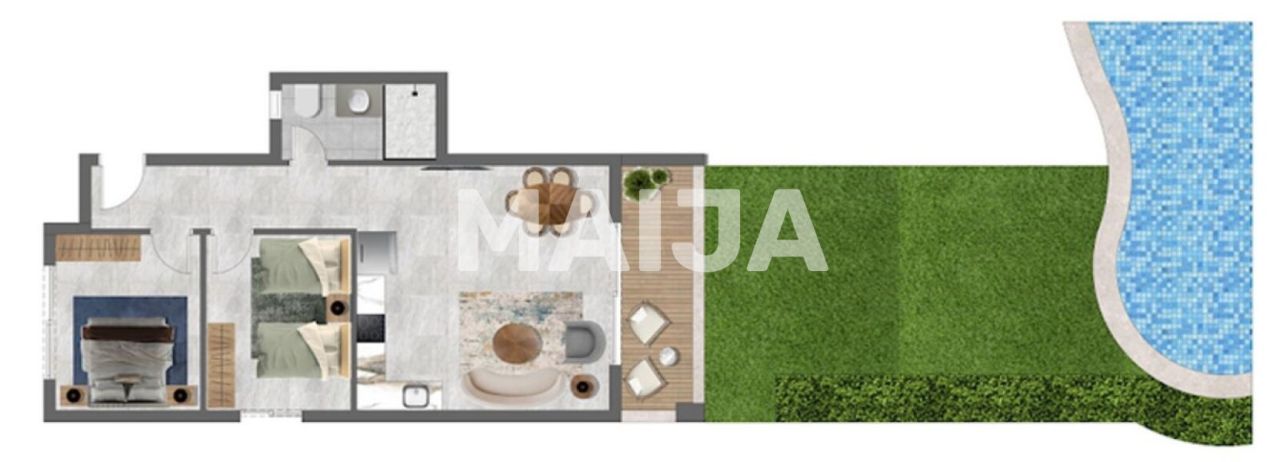 Апартаменты в Хургаде, Египет, 110 м² - фото 2