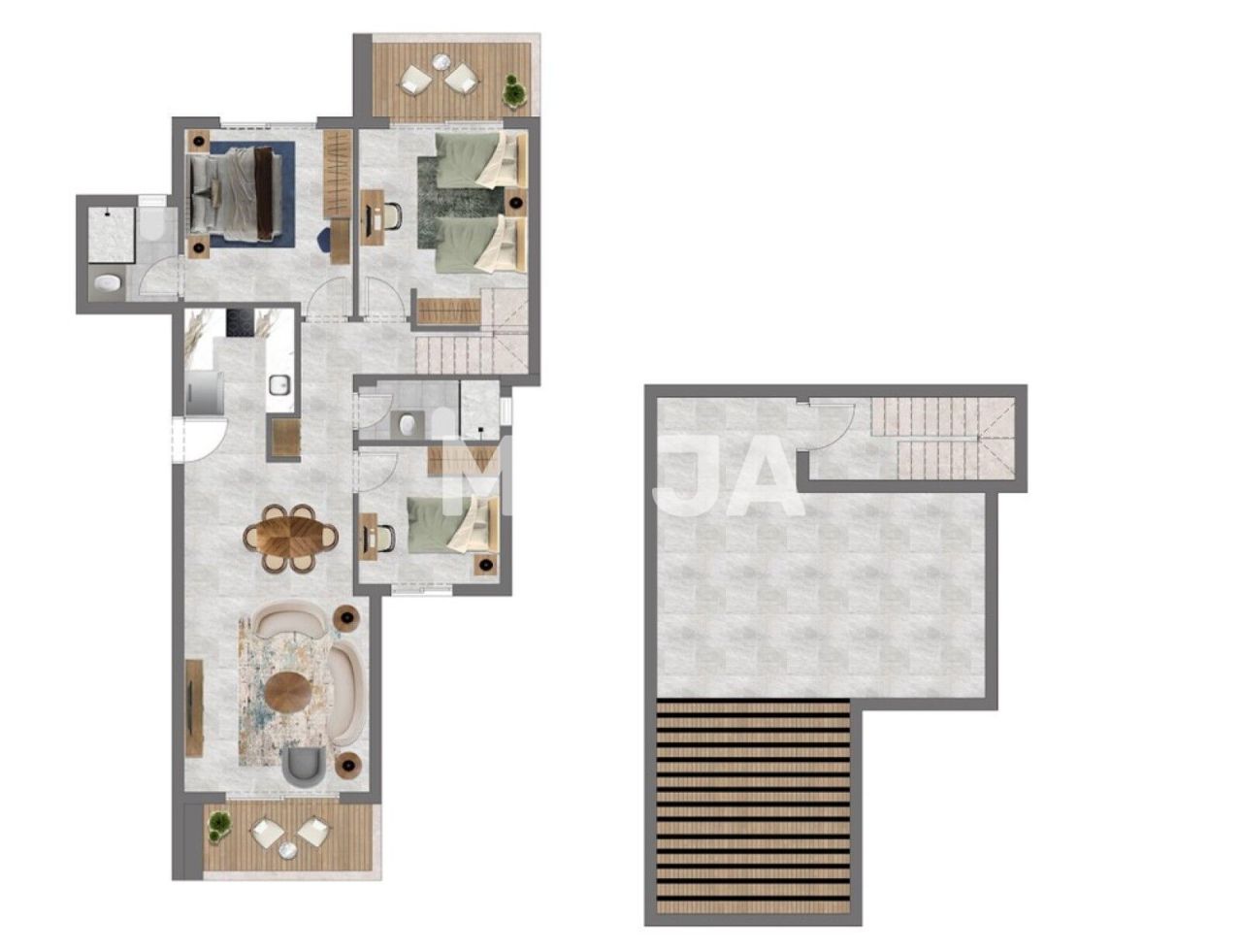 Апартаменты в Хургаде, Египет, 150 м² - фото 2