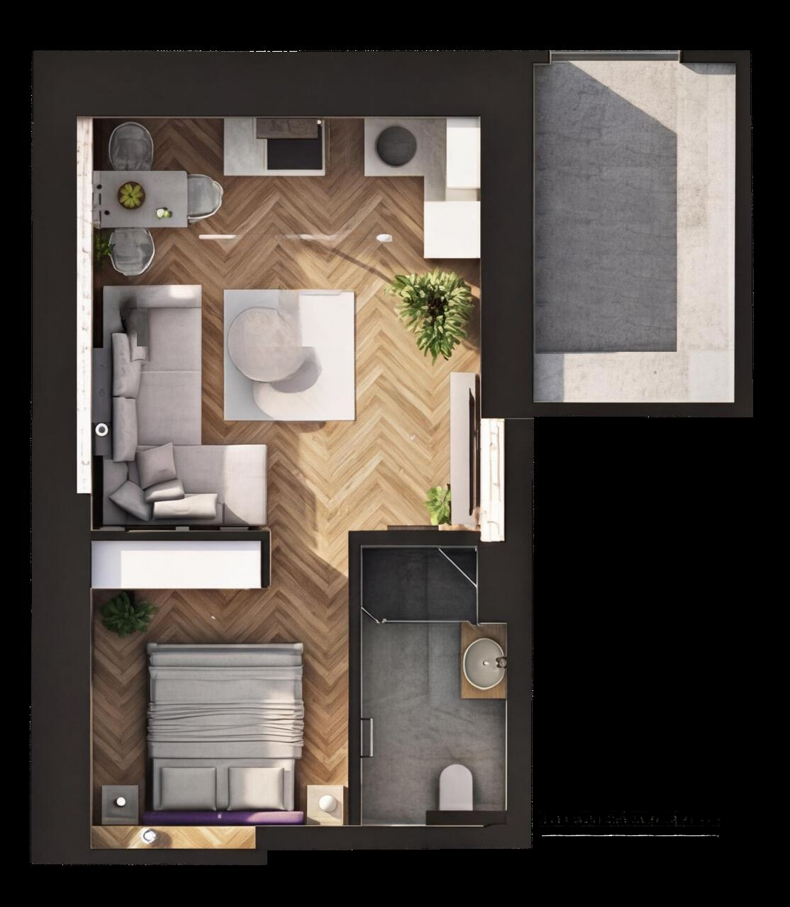 Квартира в Сежане, Словения, 40 м² - фото 6