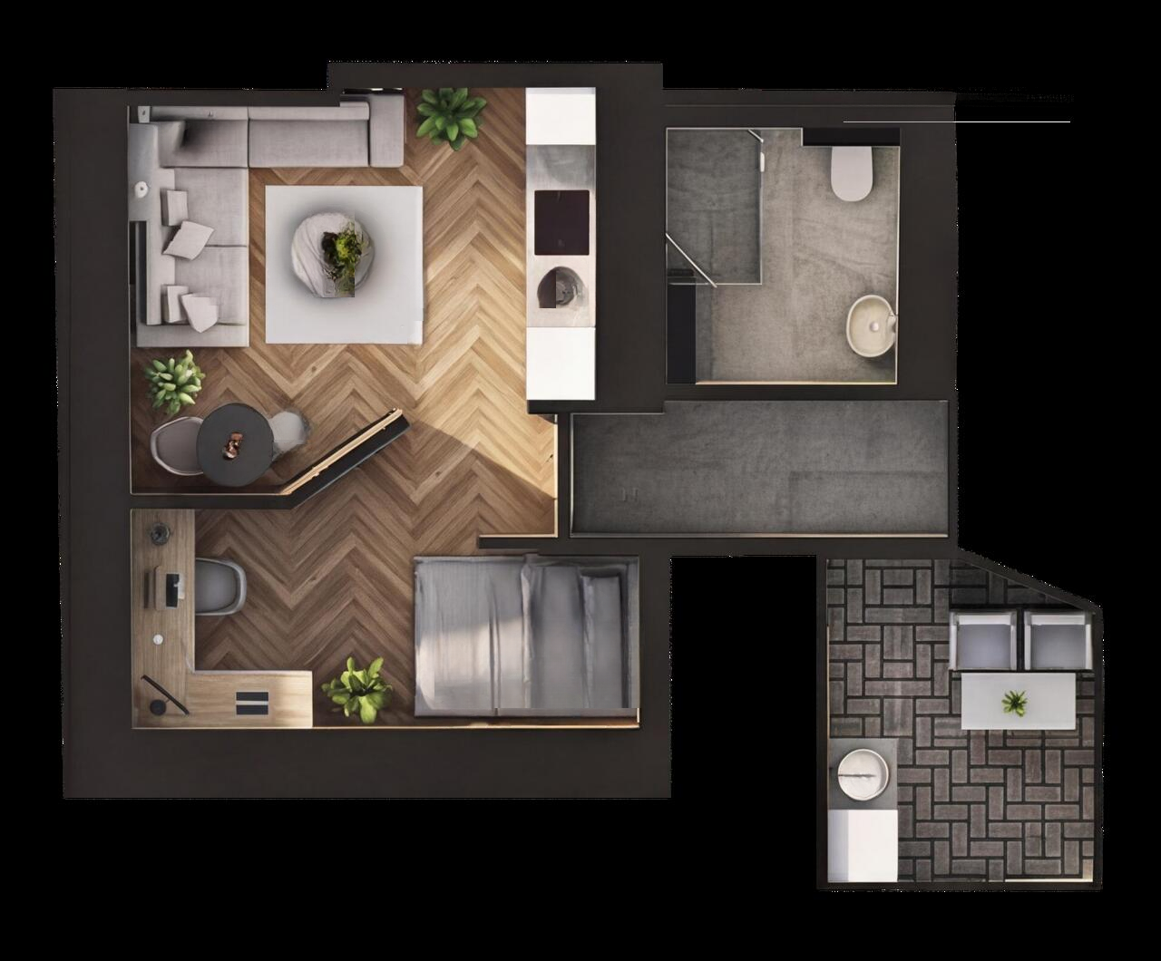 Квартира в Сежане, Словения, 35 м² - фото 6