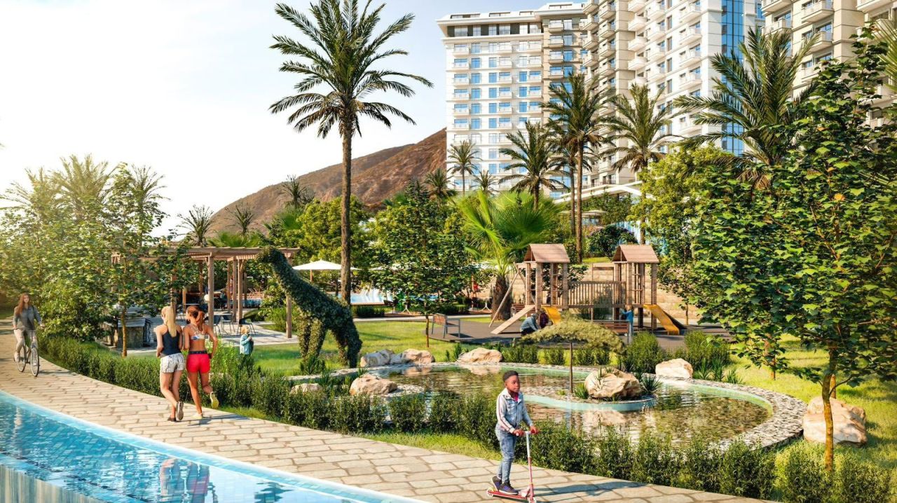 Апартаменты в Алании, Турция, 50 м² - фото 15