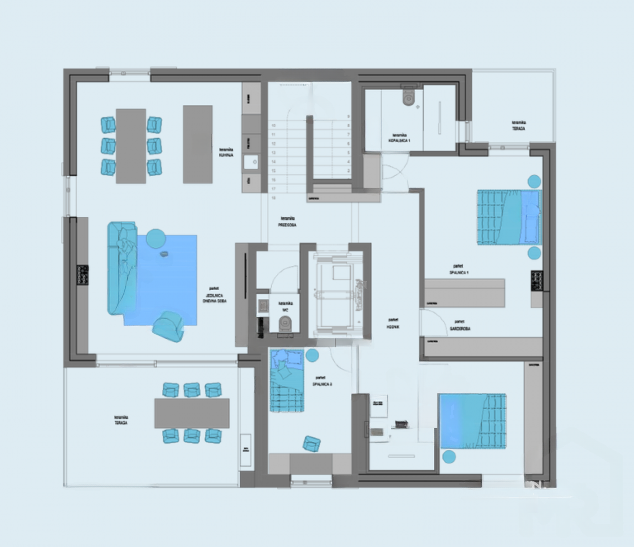 Квартира в Изоле, Словения, 172 м² - фото 9
