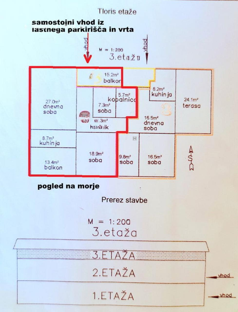 Квартира в Портороже, Словения, 102 м² - фото 12