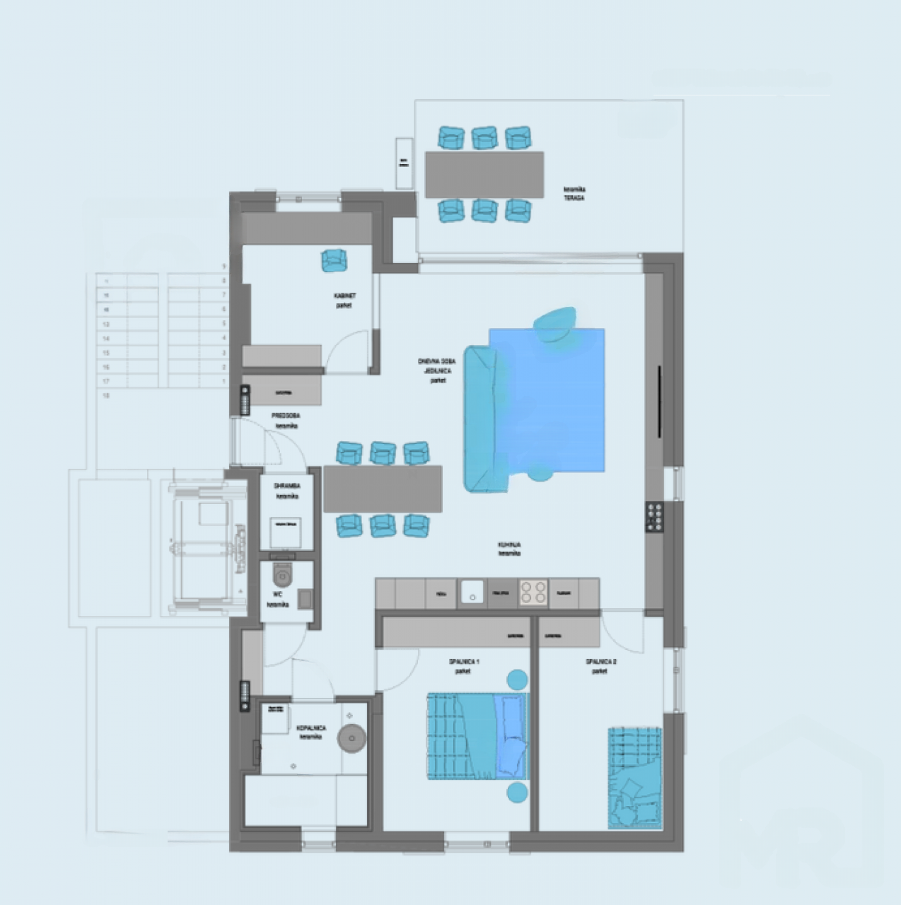 Квартира в Изоле, Словения, 187 м² - фото 13