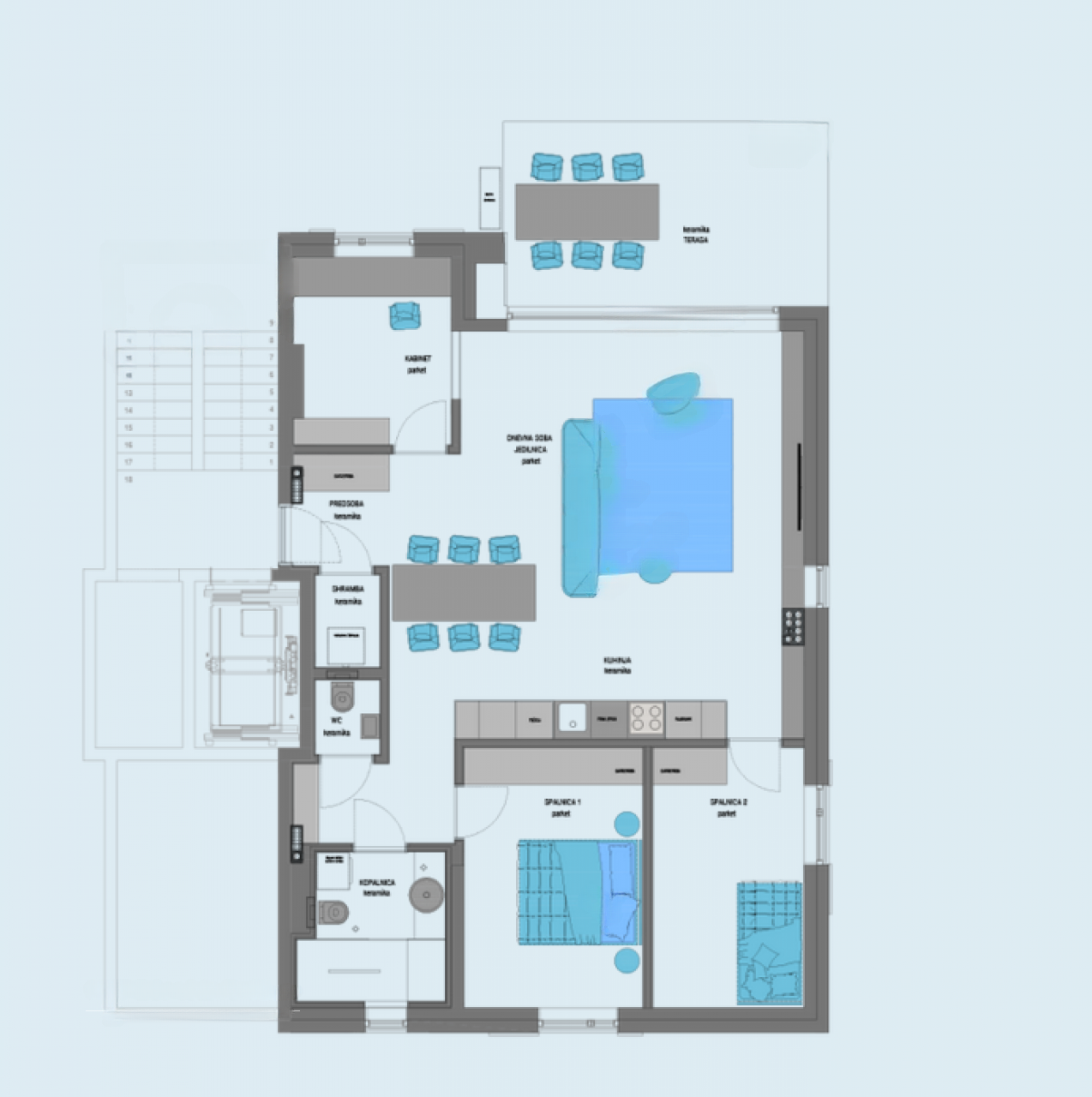 Квартира в Изоле, Словения, 187 м² - фото 14