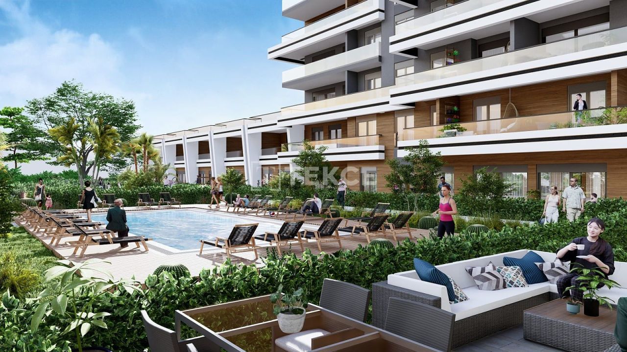 Апартаменты Каршияка, Турция, 140 м² - фото 1