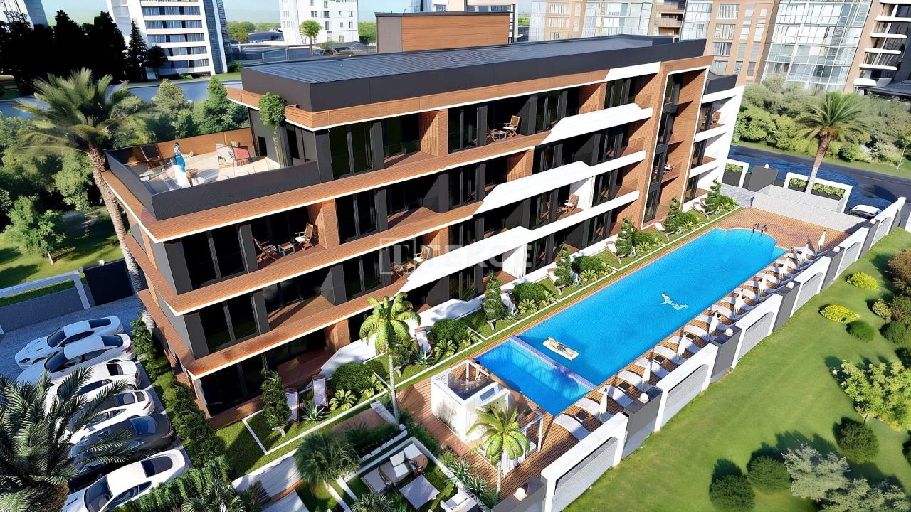 Апартаменты в Анталии, Турция, 56 м² - фото 1