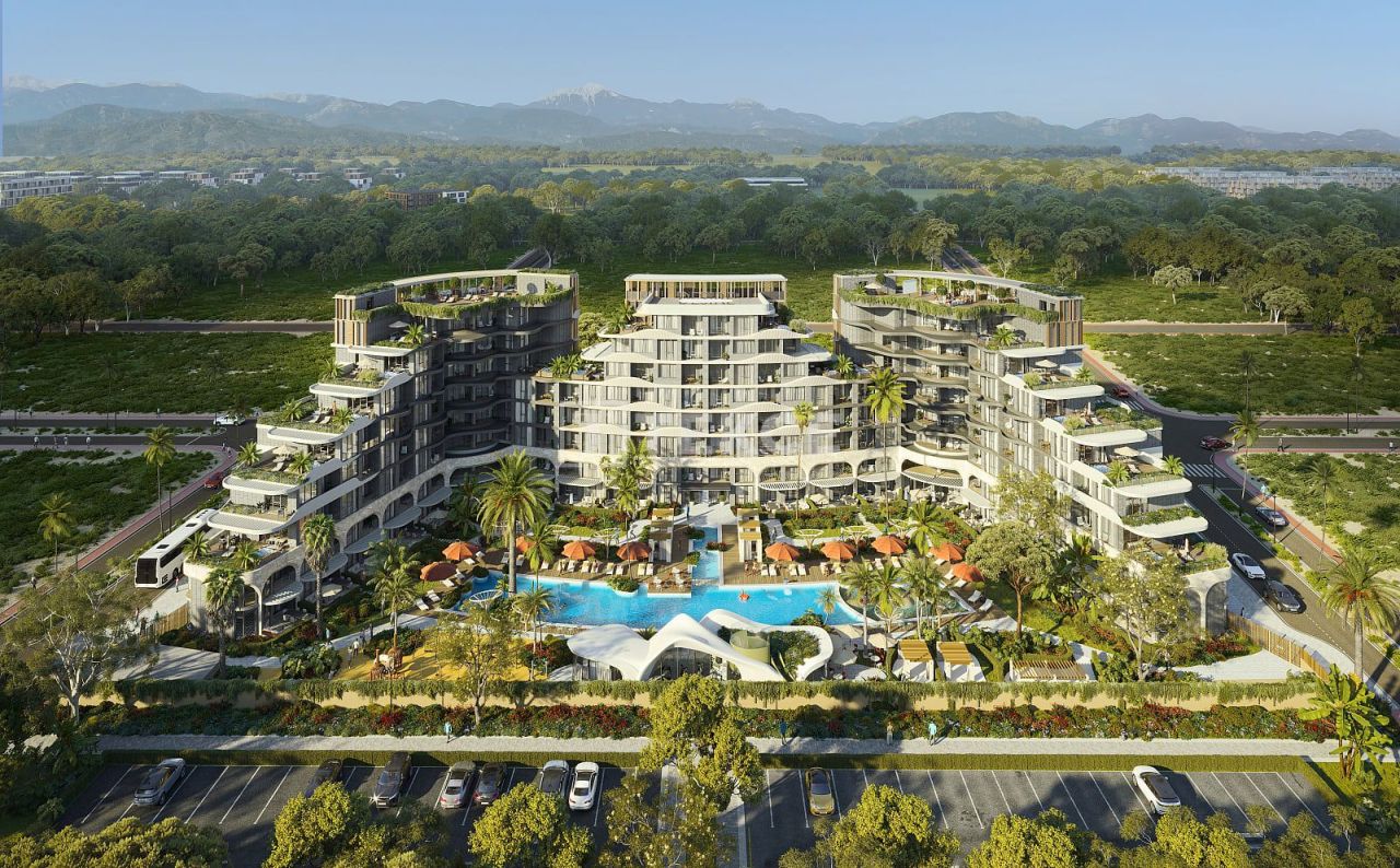 Апартаменты в Анталии, Турция, 42 м² - фото 1