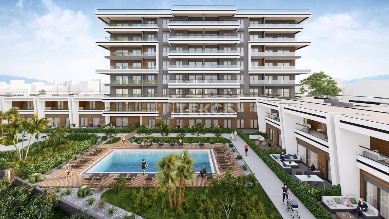 Апартаменты Каршияка, Турция, 140 м² - фото 2