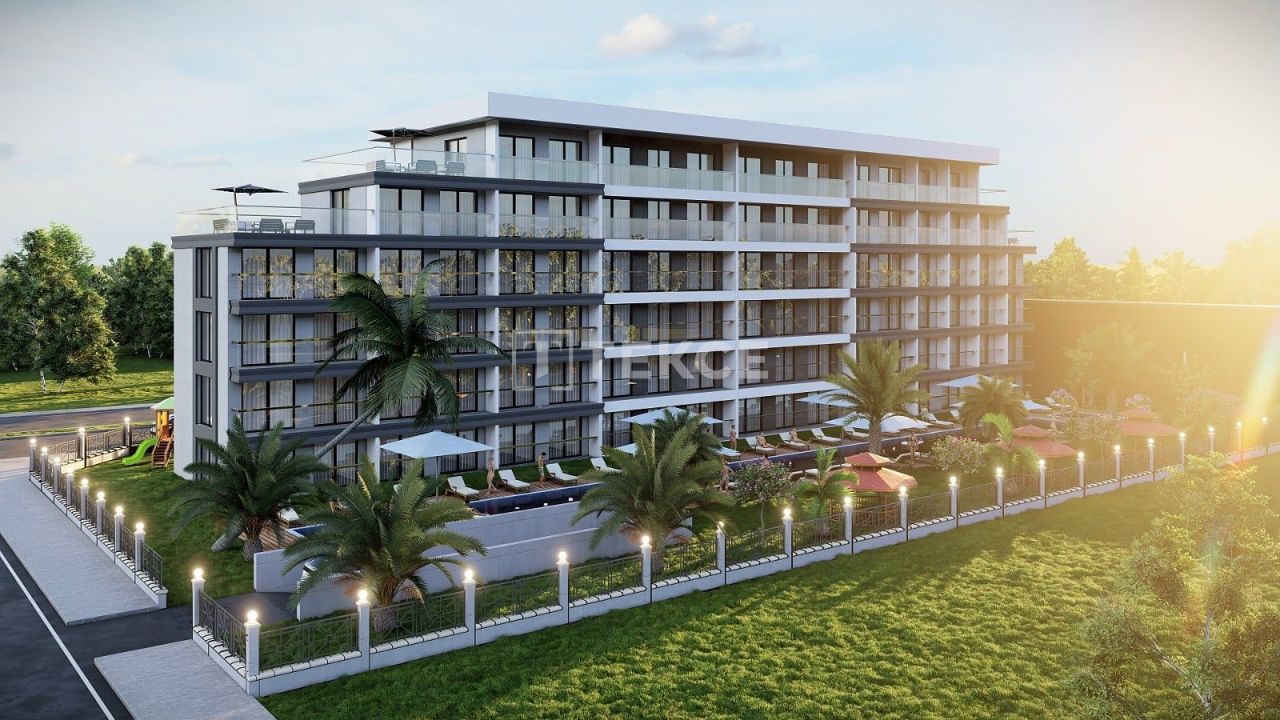Апартаменты в Анталии, Турция, 37 м² - фото 4
