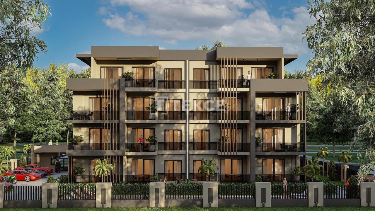 Апартаменты в Анталии, Турция, 53 м² - фото 4