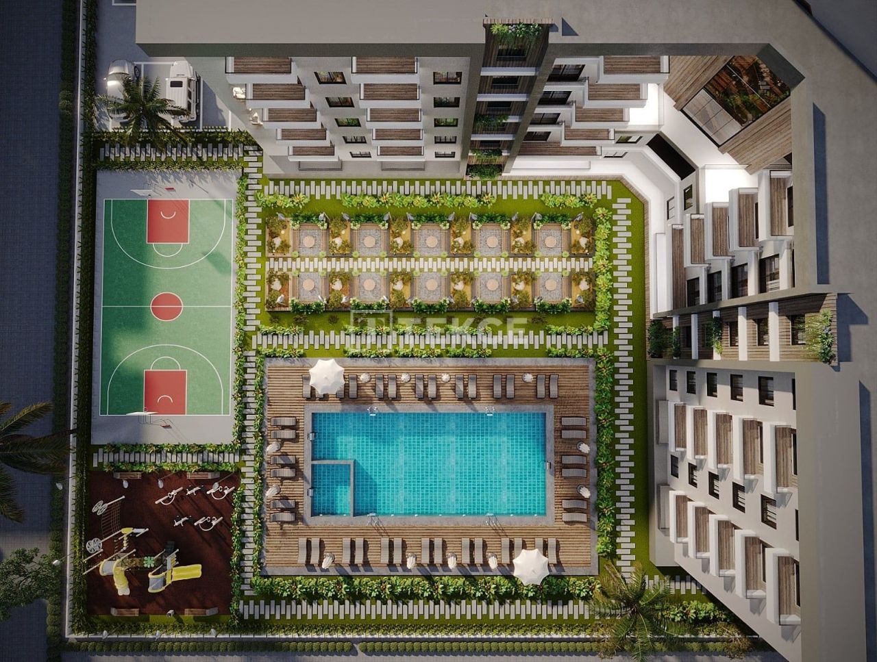 Апартаменты в Анталии, Турция, 60 м² - фото 6