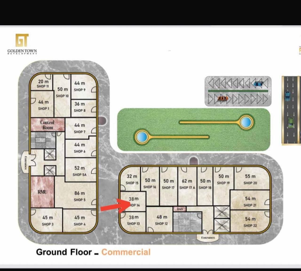 Кафе, ресторан в Каире, Египет, 38 м² - фото 1