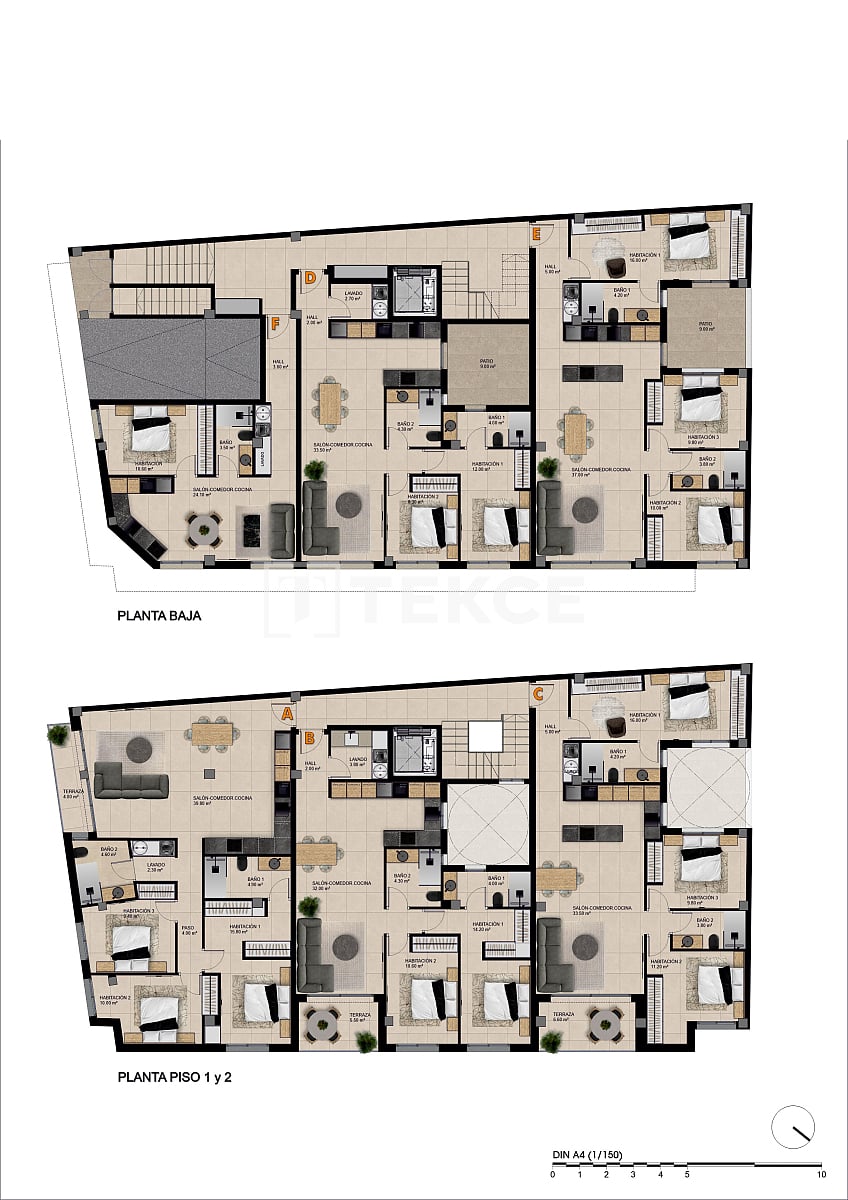 Апартаменты в Катрале, Испания, 95 м² - фото 7