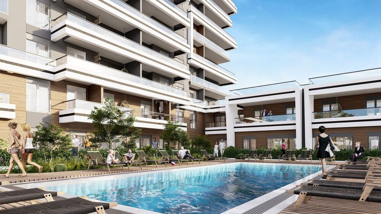 Апартаменты Каршияка, Турция, 140 м² - фото 8