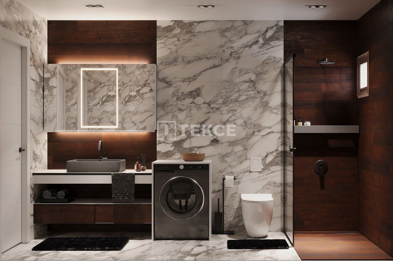 Апартаменты Каршияка, Турция, 70 м² - фото 9