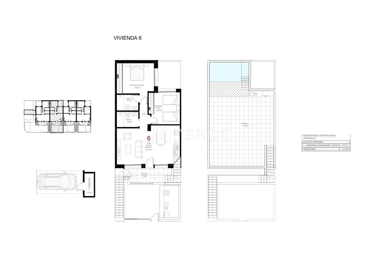 Апартаменты в Сан-Педро-дель-Пинатаре, Испания, 92 м² - фото 11