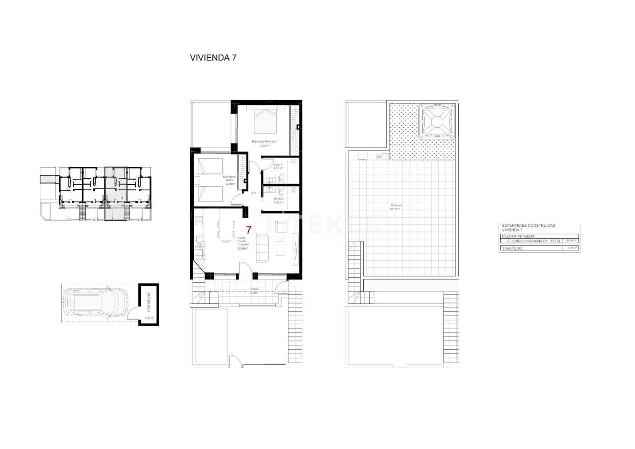 Пентхаус в Сан-Педро-дель-Пинатаре, Испания, 84 м² - фото 12