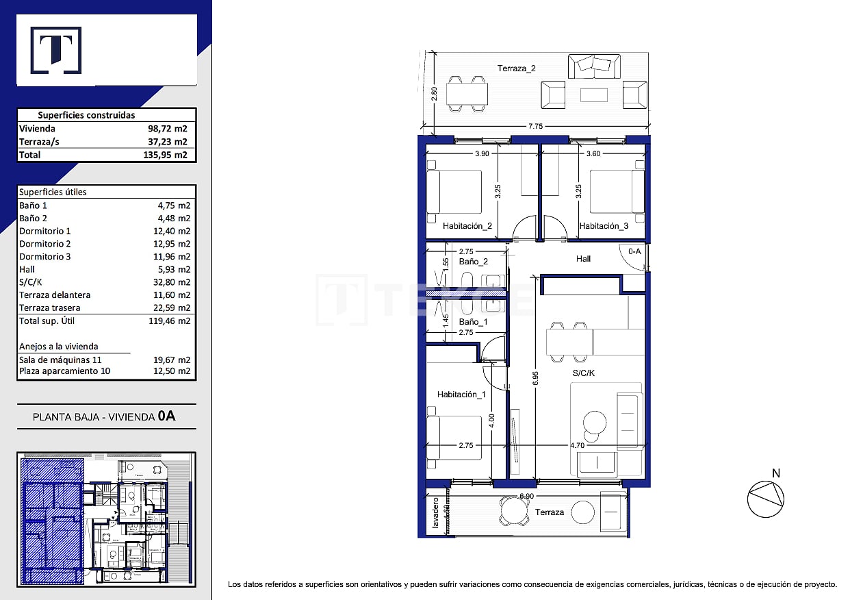 Апартаменты в Вильяхойосе, Испания, 135 м² - фото 12