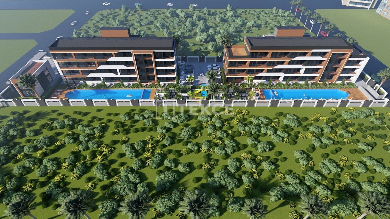 Апартаменты в Анталии, Турция, 56 м² - фото 13