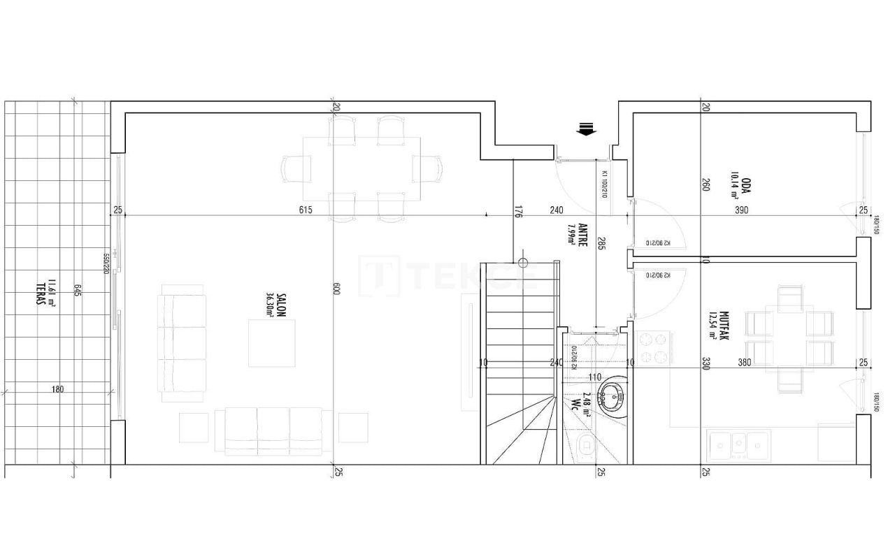 Вилла в Анталии, Турция, 240 м² - фото 13