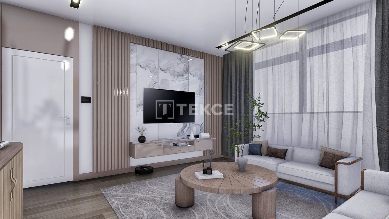 Апартаменты в Анталии, Турция, 55 м² - фото 14