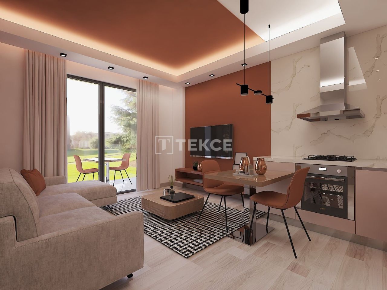 Апартаменты в Анталии, Турция, 56 м² - фото 14