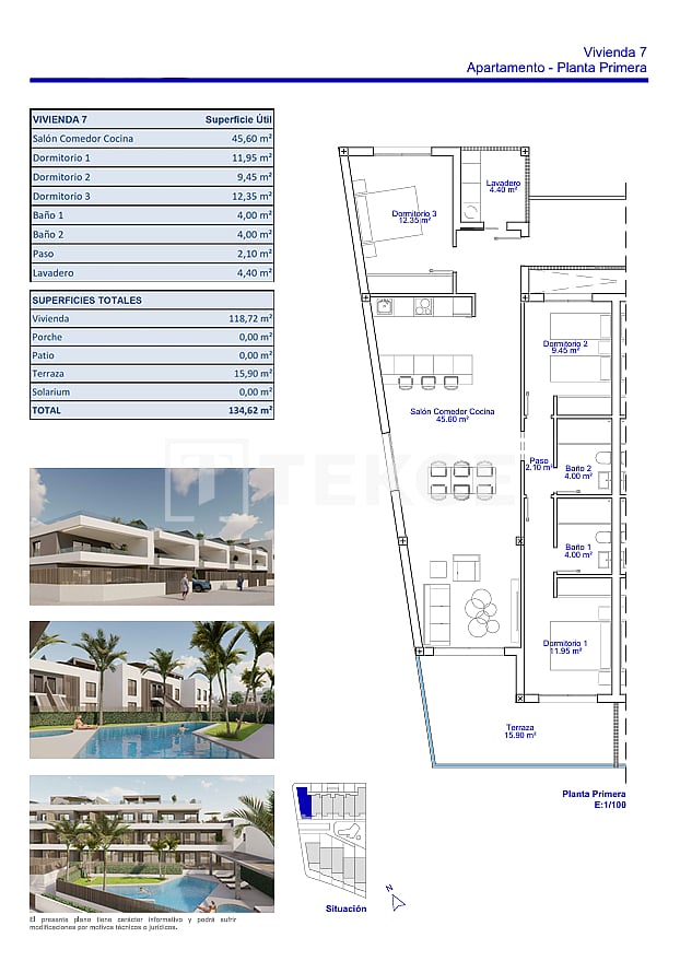 Апартаменты в Пилар-де-ла-Орадада, Испания, 99 м² - фото 15