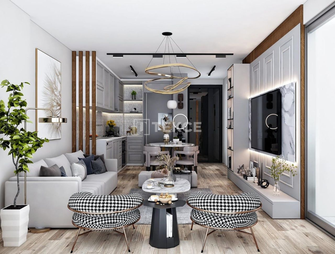 Апартаменты в Анталии, Турция, 60 м² - фото 16