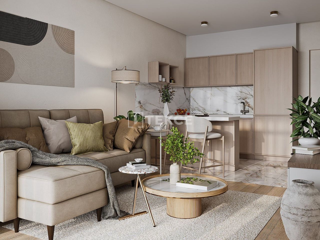 Апартаменты в Анталии, Турция, 42 м² - фото 17