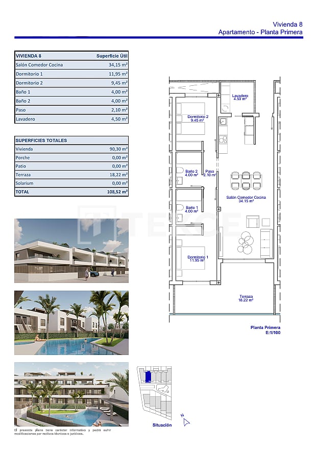 Апартаменты в Пилар-де-ла-Орадада, Испания, 99 м² - фото 18