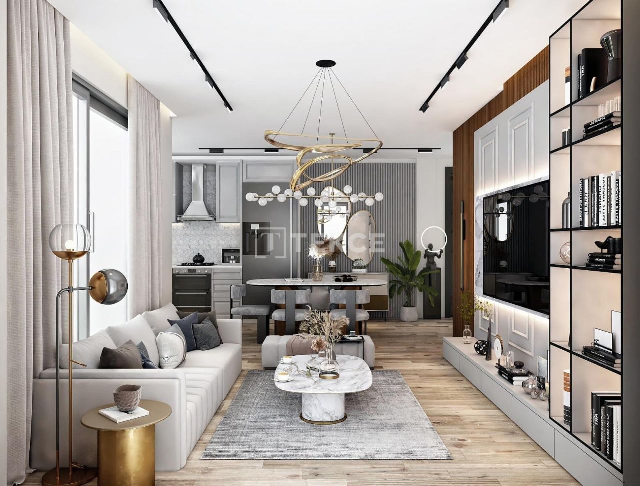 Апартаменты в Анталии, Турция, 90 м² - фото 18