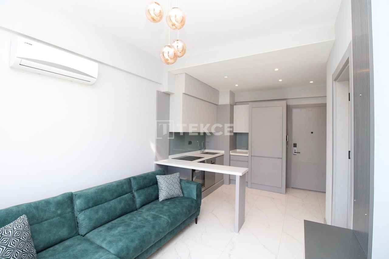 Апартаменты в Анталии, Турция, 43 м² - фото 18