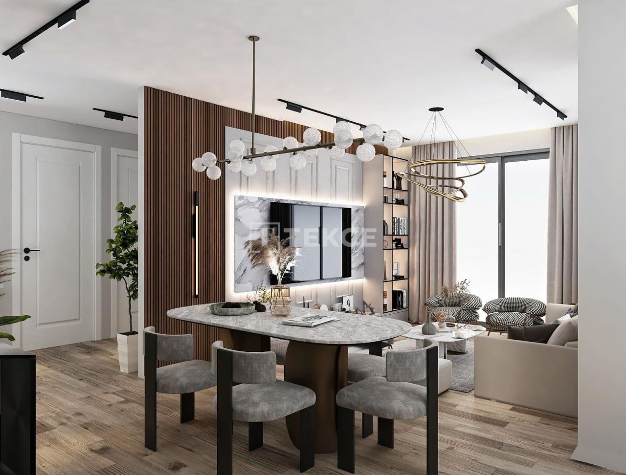 Апартаменты в Анталии, Турция, 60 м² - фото 19