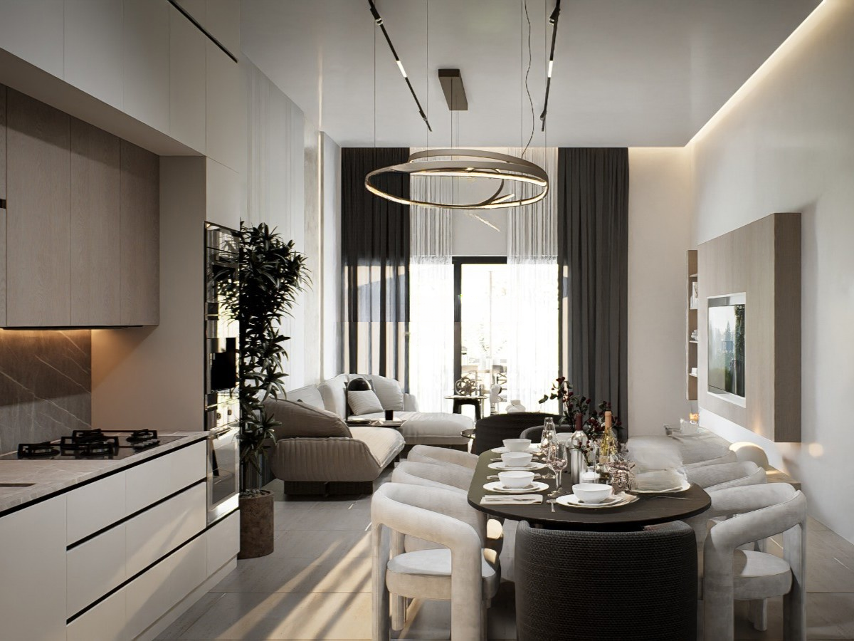 Квартира в Айос-Атанасиосе, Кипр, 50 м² - фото 5